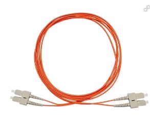 CORDAO OPTICO DUPLEX MM 62,5/125 SC/LC 2,5M