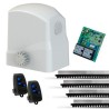 Kit Automatizador Motor de Portão Industrial Deslizante 3/4 HP Max Power Mono Peccinin