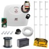 Kit Cerca Elétrica JFL Controlado Por Aplicativo Celular Com Setor de Alarme - 50m de Muro