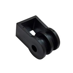 Isolador Suporte Para Cabo Drop 2 Vias (pacote C/ 100)