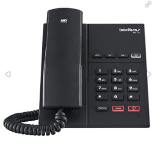 TELEFONE IP INTELBRAS TIP 120 C/ POE E 2 PORTAS REDE
