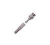 Conector Plug BNC Macho com Mola de parafuso