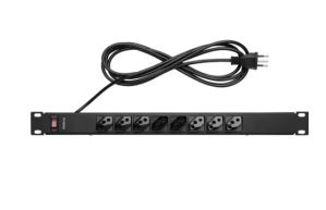 PROTETOR ELETRONICO C 8 TOMADAS P RACK - EPR 208PLUS - INTELBRAS