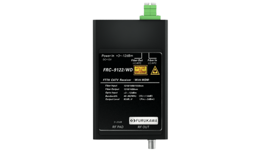 ONU DE VIDEO CATV 1 SAIDA MODELO FRC-9122 & FRC-9122/WD