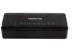 Switch Intelbras 8 Portas Com Anti Surto - SF 800 Q+ Ultra