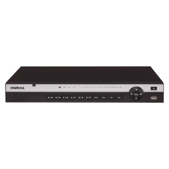 NVR Stand Alone Intelbras NVD 3116 de 16 Canais para Camera IP, OnVif
