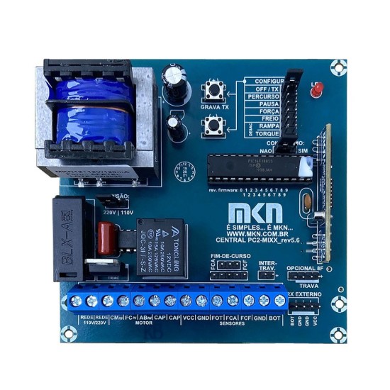 2PCS CENTRAL PLACA PORTAO PECCININ CP4000 GATTER QUALIDADE