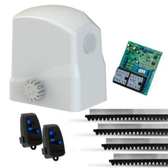 Kit Automatizador Motor de Portão Industrial Deslizante 3/4 HP Max Power Mono Peccinin