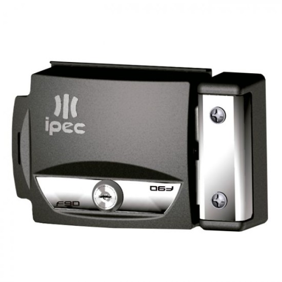 Fechadura Elétrica 12V Para Portão Social F90 IPEC