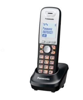 APARELHO KS S/ FIO PANASONIC WT115BR VISOR ILUMINADO BIVOLT COMPATÍVEL C/ HEADSET