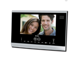 UNIDADE INTERNA DE VIDEO PORTEIRO COLOR SENSE SEVEN PRETO - HDL