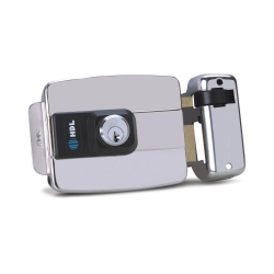 Fechadura C-90 Elétrica Pro - Ad Aj Botão Inox