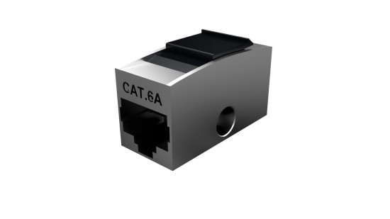ACOPLADOR RJ-45 BLINDADO GIGALAN AUGMENTED CAT.6A