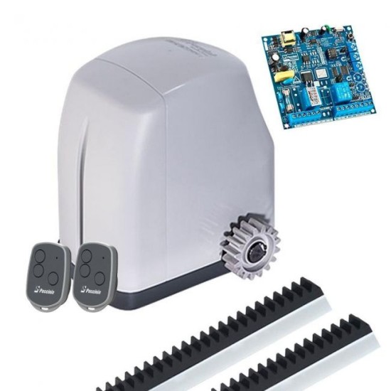 Kit Motor Portão Eletrônico 1/2 HP Deslizante Light 500 R Peccinin