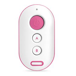 Controle Remoto 433,92 Xac 4000 Smart Branco/rosa