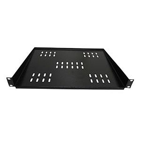 Bandeja Ventilada Para Rack 1U x 360mm c/ 2 Pontos de Fixação