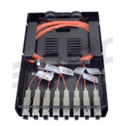 Mini Dio 4fo C/ Pigtail (9)sm Sc/upc Aco Preto