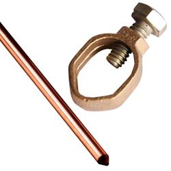 Barra De Aterramento 2,0m Com Conector