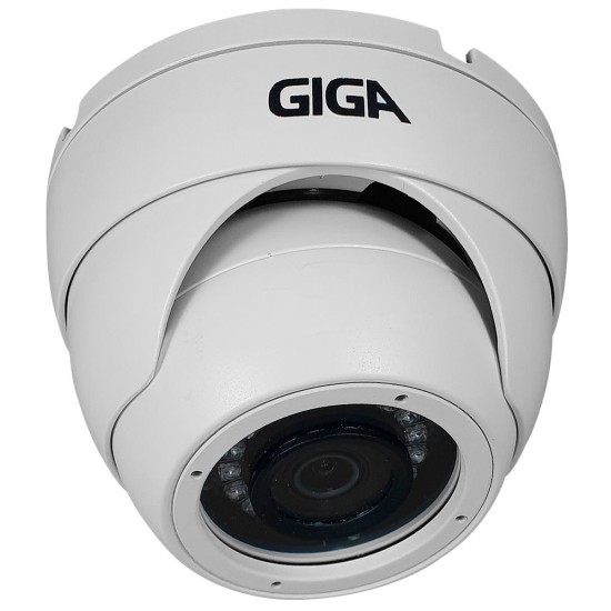 Câmera Full HD 1080p Super Starvis GS0056 Giga Security com Visão Noturna Colorida 30m Infravermelho de Segurança Dome