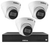Kit 3 Câmeras VIP 1020 D G2 + NVR Intelbras + App Grátis de Monitoramento, Câmeras HD 720p 20m Infravermelho de Visão Noturna Intelbras