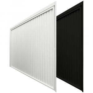 KIT PORTÃO DE ALUMÍNIO GAREN WAVE VERTICAL