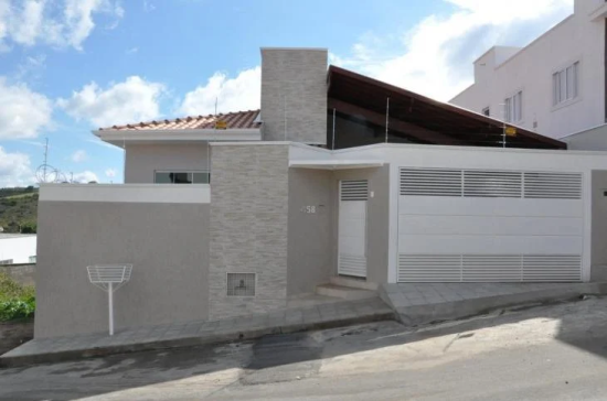 Portão Modelo basculante discreto