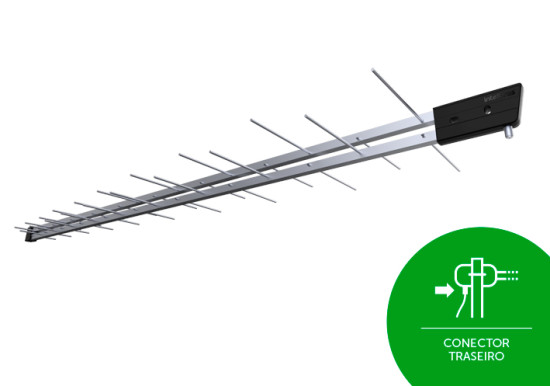 ANTENAS E CONVERSORES PARA TV INTELBRAS ANTENA EXTERNA DIGITAL UHF AE 1238