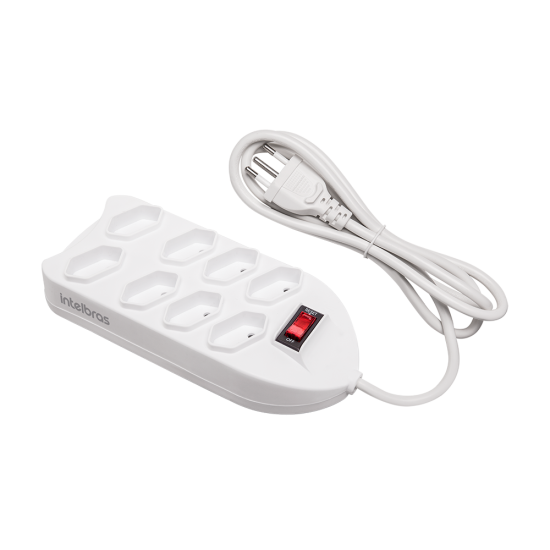 PROTETORES ELETRÔNICOS INTELBRAS COM 8 TOMADAS EPE 1008+