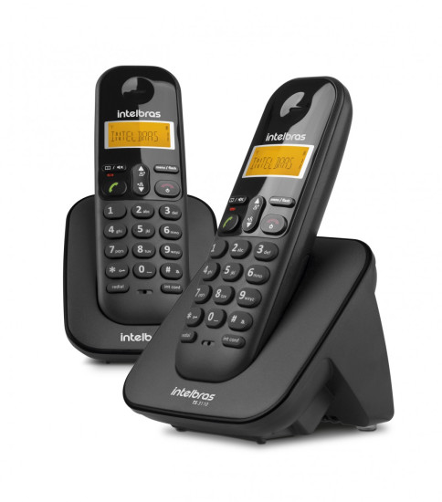 TELEFONES INTELBRAS SEM FIO DIGITAL COM RAMAL ADICIONAL TS 3112