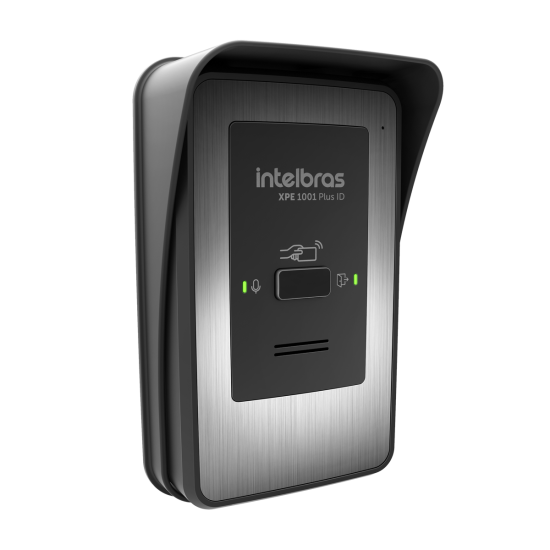 COMUNICAÇÃO CONDOMINIAL INTELBRAS PORTEIRO ELETRÔNICO DE TECLA ÚNICA XPE 1001 PLUS ID