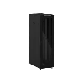 RACK DE PISO 44UX19PX1070MM DESMONTADO PRETO  INTELBRAS