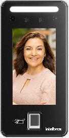 Controlador de acesso facial com biometria digital SS 3540 MF FACE BIO EX INTELBRAS - 1