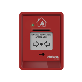 Acionador manual endere��vel com sirene AME 522 INTELBRAS