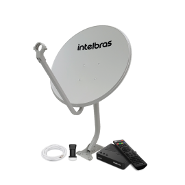 KIT Parab�lica Digital Intelbras SAT 800 SAT 800 INTELBRAS - 1