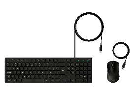 Combo mouse e teclado com fio CCI 20 INTELBRAS