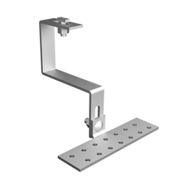 Estrutura de fixa��o para sistema fotovoltaico Estrutura para telha cer�mica INTELBRAS