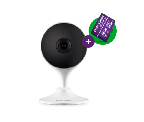 CÂMERAS INTELBRAS WI-FI INTERNA FULL HD IM3 + MICROSD 32GB
