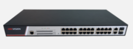 24 Port Fast Ethernet Full Managed POE Switch