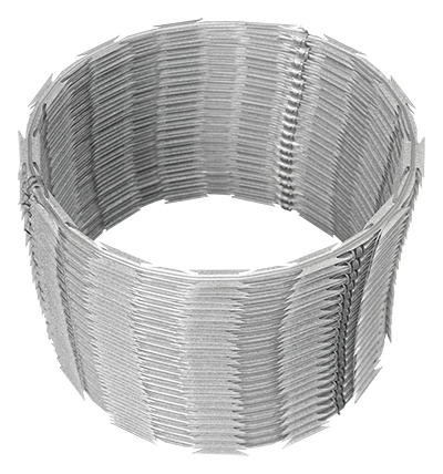 SOLUÇÕES PARA SEGURANÇA PPA CONCERTINA DUPLA CLIPADA 450 mm