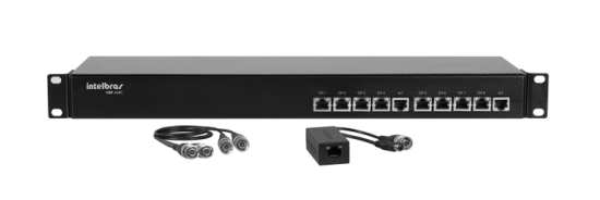 ACESSÓRIOS INTELBRAS BALUN COM ALIMENTÇÃO DE 8 CANAIS VBP A08C