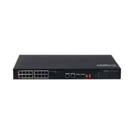 SWITCH 16 PORTAS 10/100  POE+ 2 PORTAS COMBO SF 1822 HI-POE N