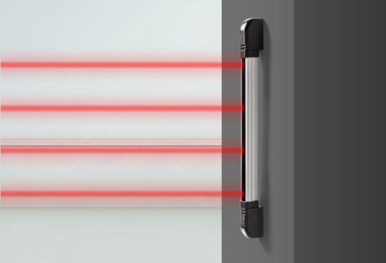 SENSORES INTELBRAS SENSOR DE BARREIRA INFRAVERMELHO ATIVO DE QUADRO FEIXES IVA 7100 QUAD