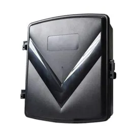 CAIXA HERMETICA PRETA QUADRADA 30X25X9,5CM MOD. 003 - VOLT