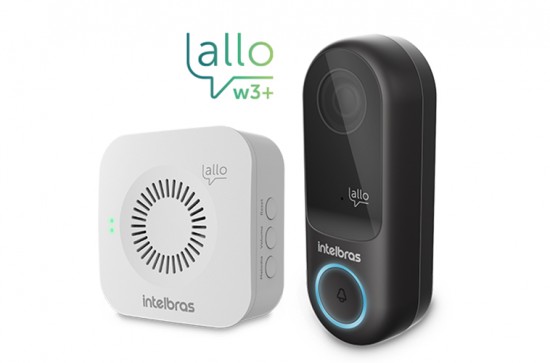 INTERFONIA INTELBRAS VIDEOPORTEIRO WI-FI ALLO W3+