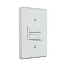 INTERRUPTORES DUPLO  SIMPLES 4X2 LIG-LEV BRANCO   - R.P