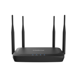 Roteador Wi-Fi 5 (AC 1200) com porta Internet giga e LAN fast Wi-Force GF 1200 INTELBRAS   - R.P