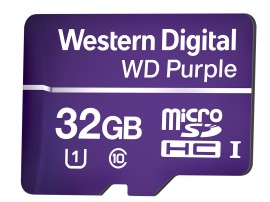 Cart�o de mem�ria micro-SD 32 GB WD Purple� Micro-SD 32 GB INTELBRAS   - R.P