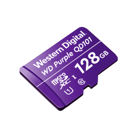 Cart�o de mem�ria micro-SD 128 GB WD Purple� Micro-SD 128 GB INTELBRAS   - R.P