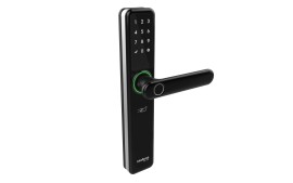 Fechadura Inteligente de embutir com ma�aneta MFR 7000 INTELBRAS   - R.P