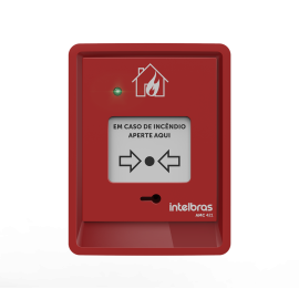 Acionador manual convencional sem sirene AMC 421 INTELBRAS   - R.P